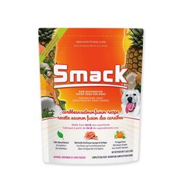 Smack Pet Food Dog Caribbean-Salmon Fusion Dehydrated Raw