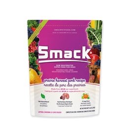 Smack Pet Food Dog Prairie Harvest Pork Dehydrated Raw