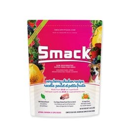Smack Pet Food Dog Very Berry Chicken Dehydrated Raw