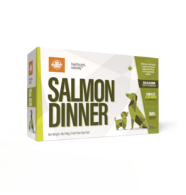 Big Country Raw Salmon Dinner 4lb Carton (4 x 1lb)