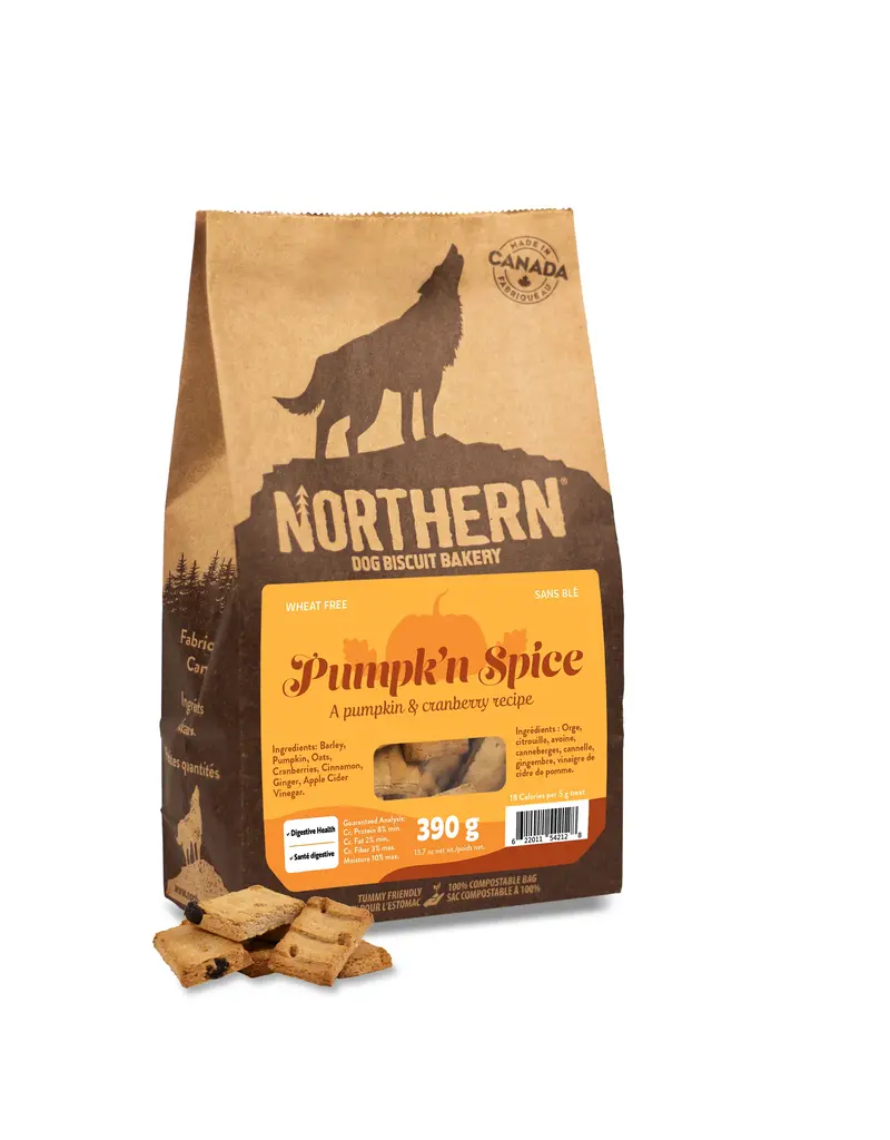 Northern Pumpk'n Spice Dog Biscuit 390g
