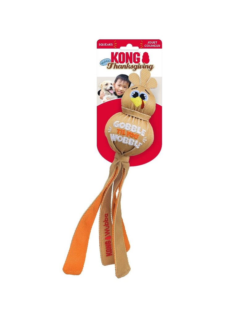 Kong Wubba Fall Ballistic Turkey Large Dog Toy