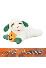 Multipet Lamb Chop Pumpkin 10.5" Dog Toy