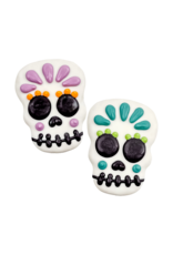 Sweet and Spooky Skull Cookie