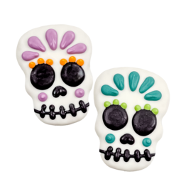 Sweet and Spooky Skull Cookie
