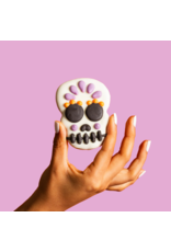 Sweet and Spooky Skull Cookie