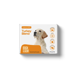 Back2Raw Complete Turkey Blend 4 lb Box (4 x 1 lb)