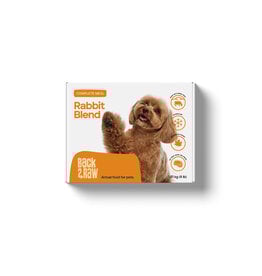 Back2Raw Complete Rabbit Blend 4 lb Box (4 x 1 lb)