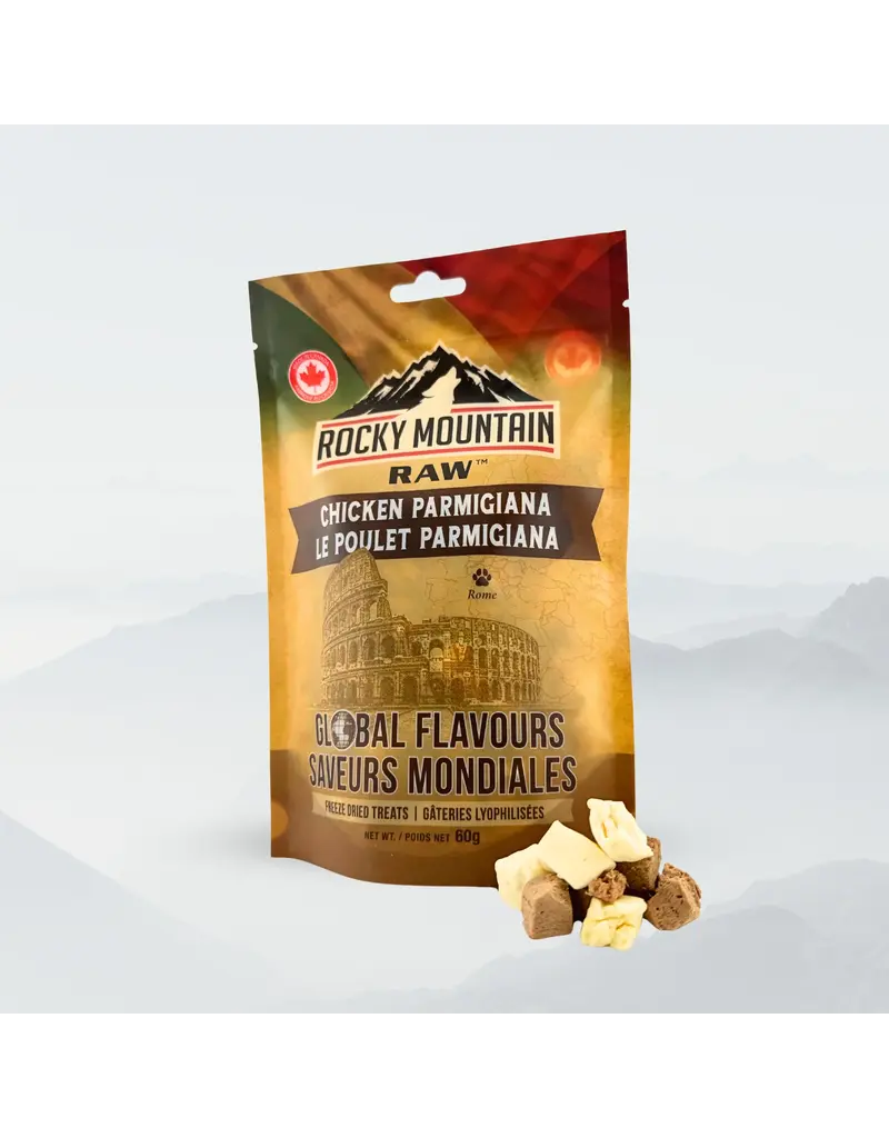 Rocky Mountain Raw Global Flavours Chicken Parmigiana Treats 60g