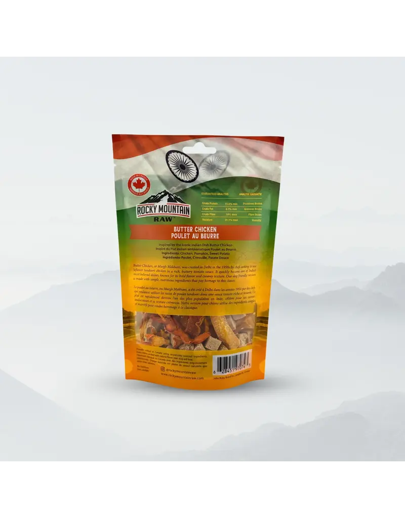 Rocky Mountain Raw Global Flavours Butter Chicken Treats 120g