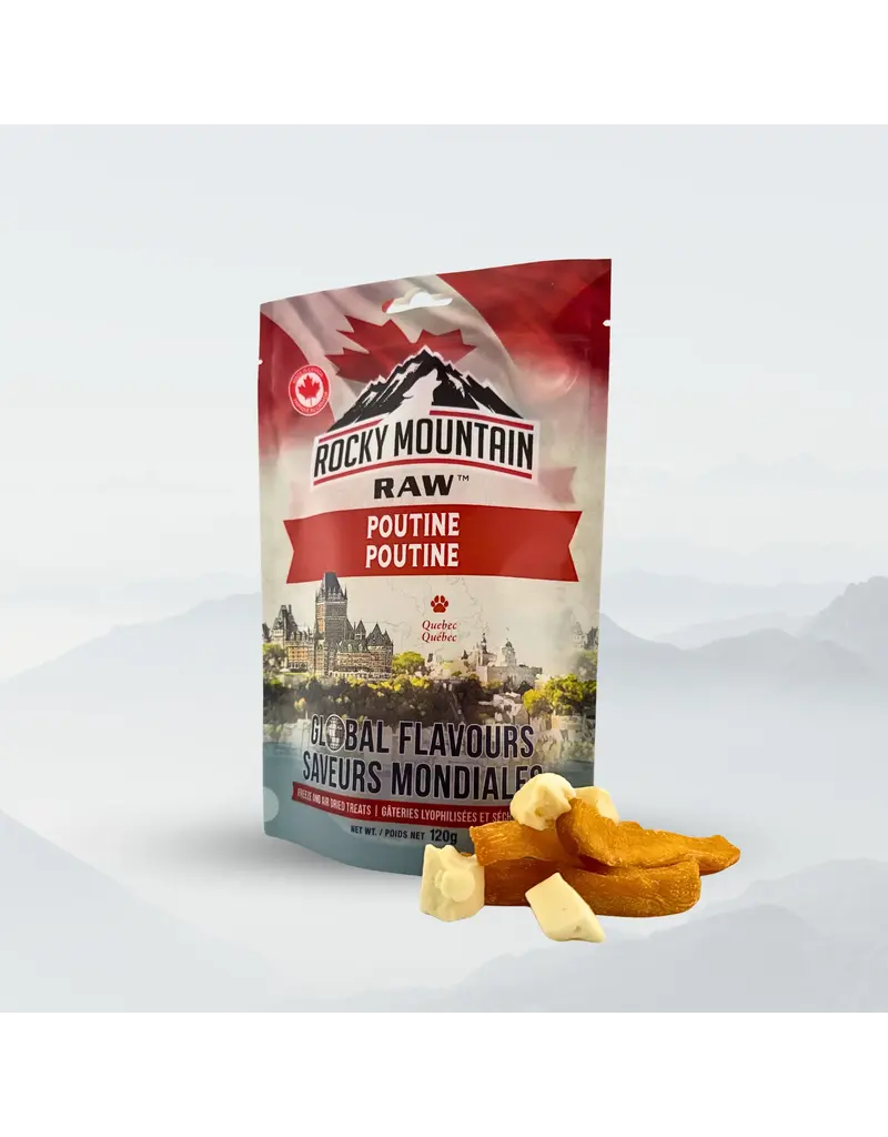 Rocky Mountain Raw Global Flavours Poutine Treats 120g