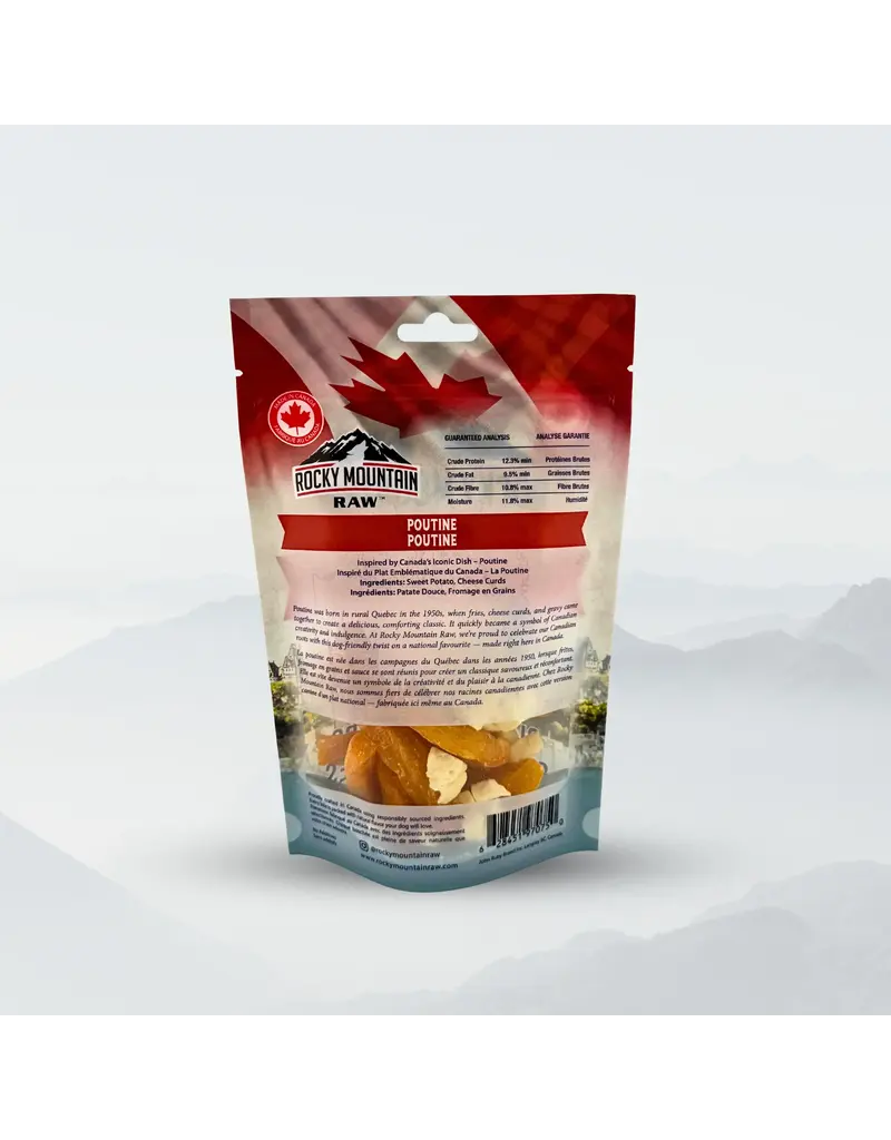 Rocky Mountain Raw Global Flavours Poutine Treats 120g