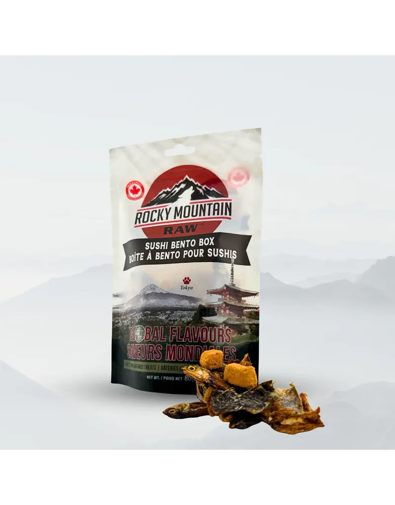Rocky Mountain Raw Global Flavours Sushi Bento Box Treats 80g