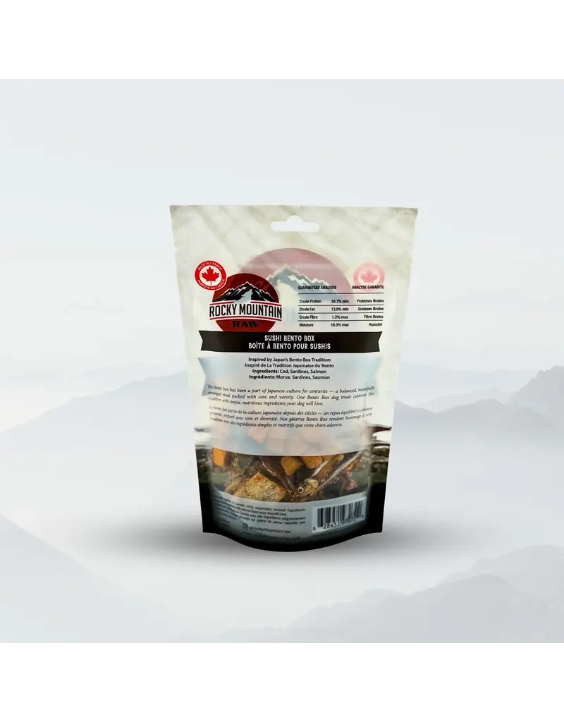 Rocky Mountain Raw Global Flavours Sushi Bento Box Treats 80g