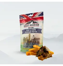Rocky Mountain Raw Global Flavours Fish & Chips Treats 120g