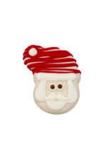 Sleigh-ing It Santa Cookie