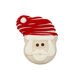 Sleigh-ing It Santa Cookie