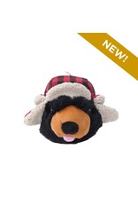 Tall Tails Bear Head 2-in-1 Dog Toy