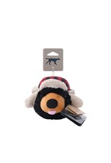 Tall Tails Bear Head 2-in-1 Dog Toy
