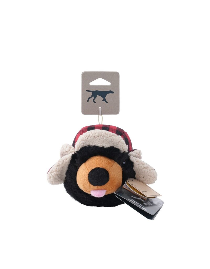 Tall Tails Bear Head 2-in-1 Dog Toy