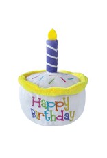 Birthday Cake White Dog Toy