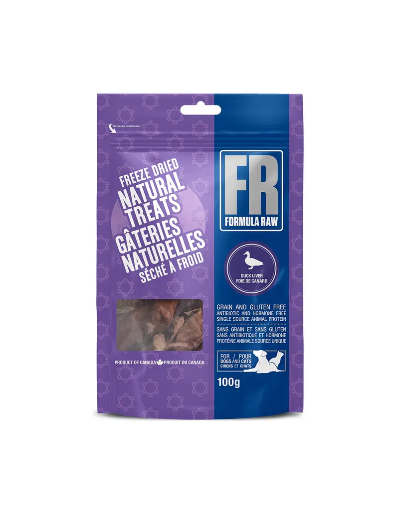 Formula Raw Freeze Dried Duck Liver 100g