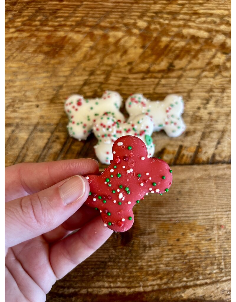 Mini Holiday Red Bone Cookie
