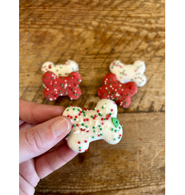 Mini Holiday White Bone Cookie