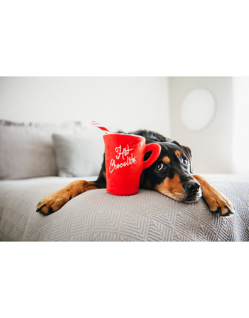 Hot Chocolate Plush Dog Toy