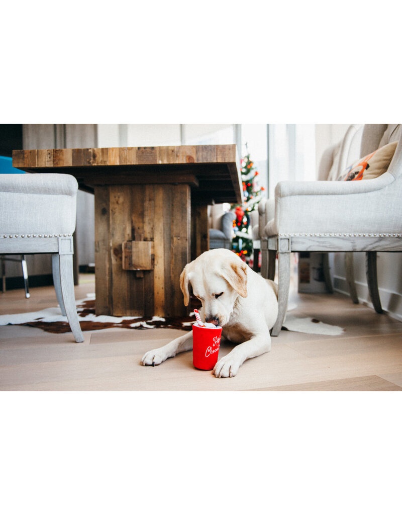 Hot Chocolate Plush Dog Toy