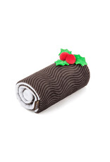 Yule Log Plush Dog Toy