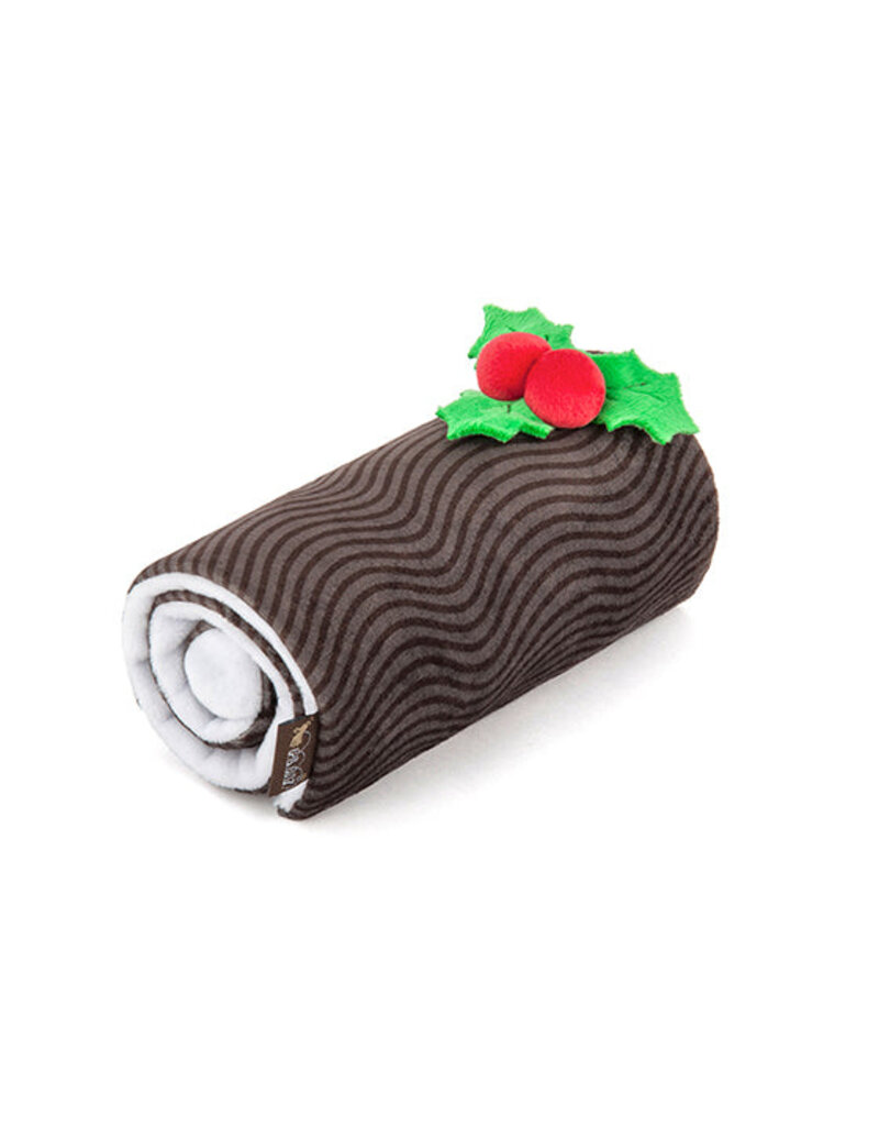 Yule Log Plush Dog Toy