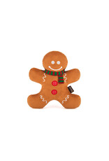 Gingerbread Man Plush Dog Toy