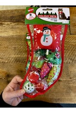 Spot Holiday Stocking 8pc Toys For Cats