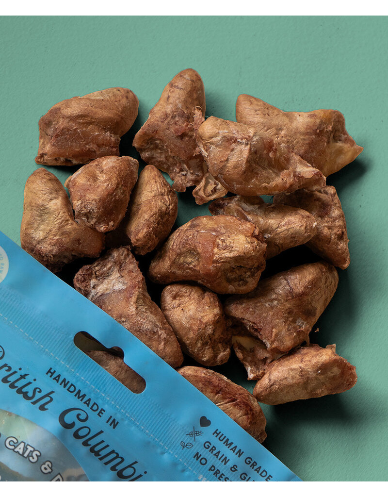 Wild Vibes Pet Co. Chicken Heart & Bone Broth treats 68g