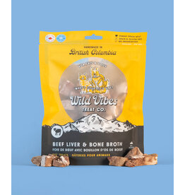 Wild Vibes Pet Co. Beef Liver & Bone Broth Treats 80g
