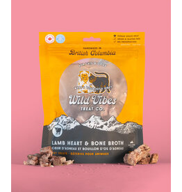 Wild Vibes Pet Co. Lamb Heart & Bone Broth Treats 80g