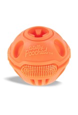 TOTALLY POOCHED Stuff'n Brush Ball 3"