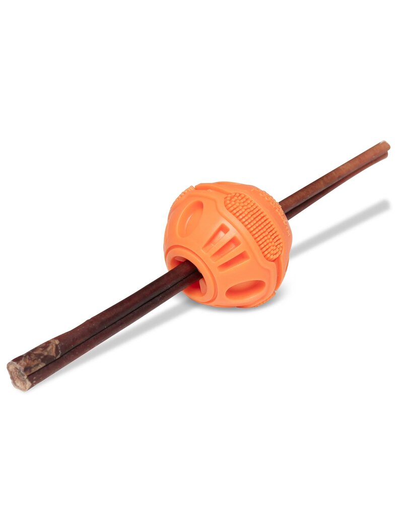 TOTALLY POOCHED Stuff'n Brush Ball 3"