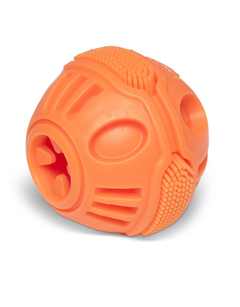 TOTALLY POOCHED Stuff'n Brush Ball 3"