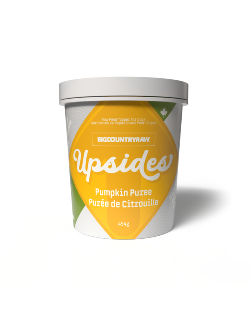 Big Country Raw Upsides Pumpkin Puree Topper 454 g