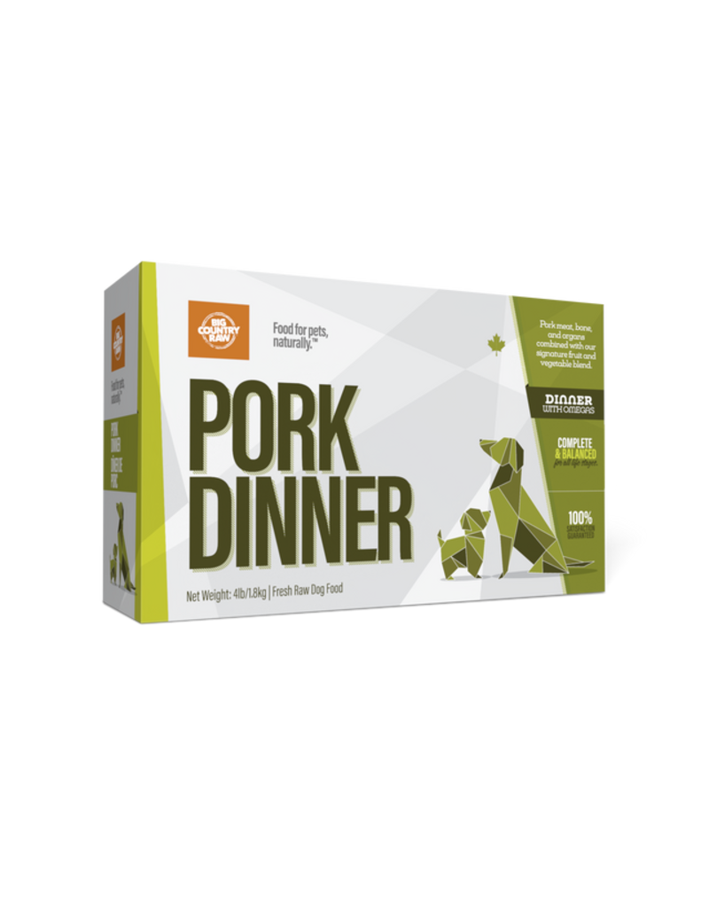 Big Country Raw Pork Dinner