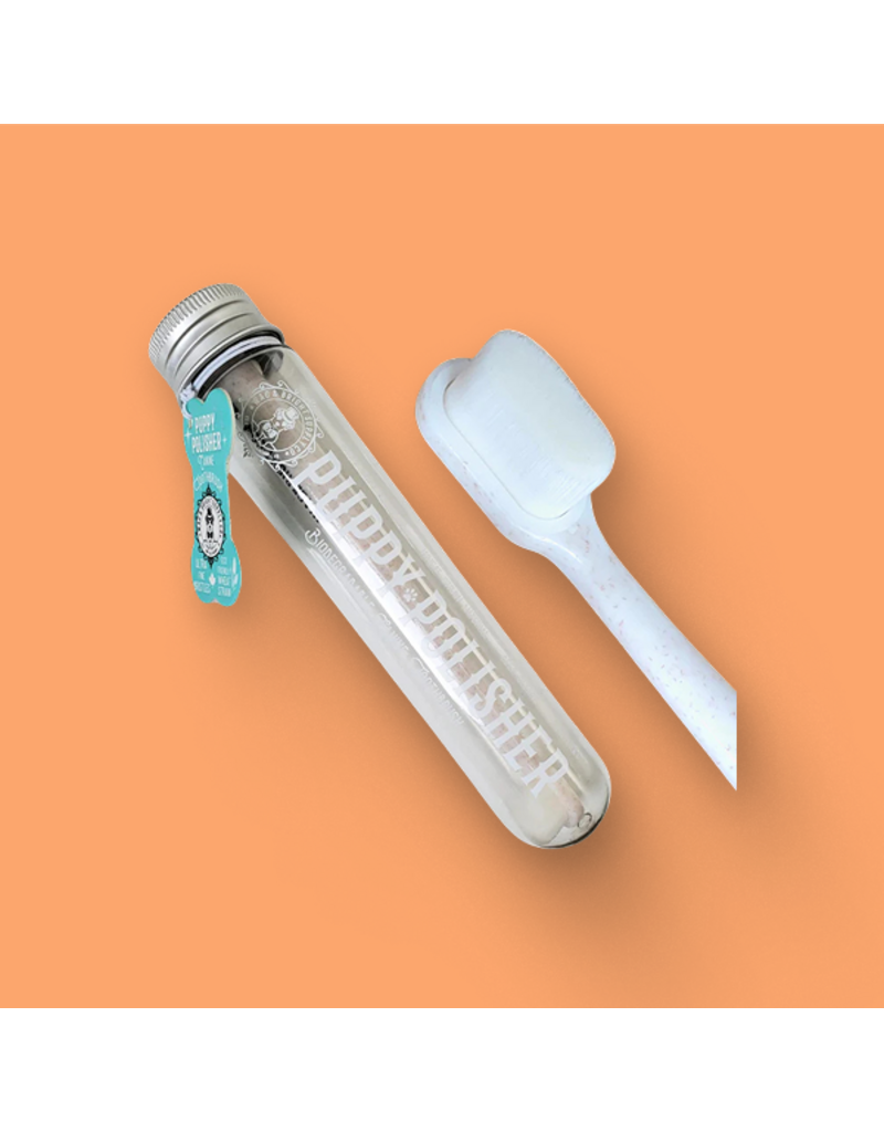 Wag & Bright Puppy Polisher Eco Toothbrush Medium