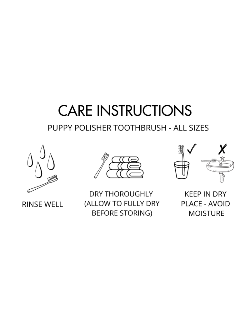 Wag & Bright Puppy Polisher Eco Toothbrush Mini/Small