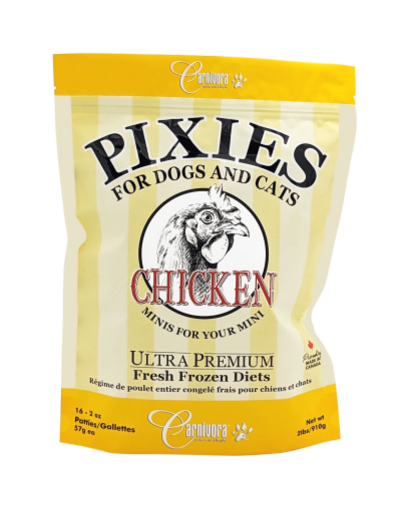 Pixies Chicken Diet Whole Animal 2 lb (16 x 2 oz)