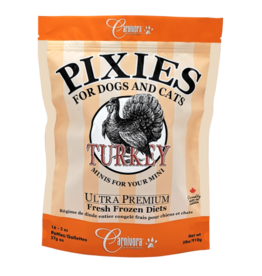 Pixies Turkey Diet Whole Animal 2 lb (16 x 2 oz)