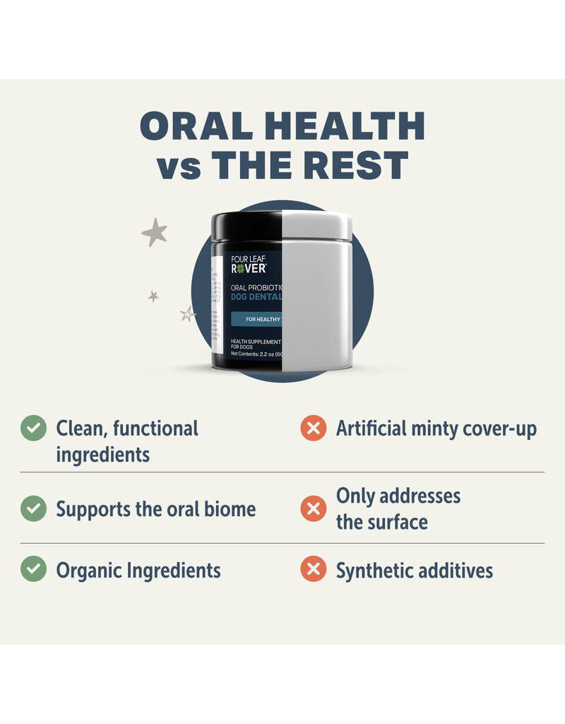 Four Leaf Rover Oral Probiotic 81g