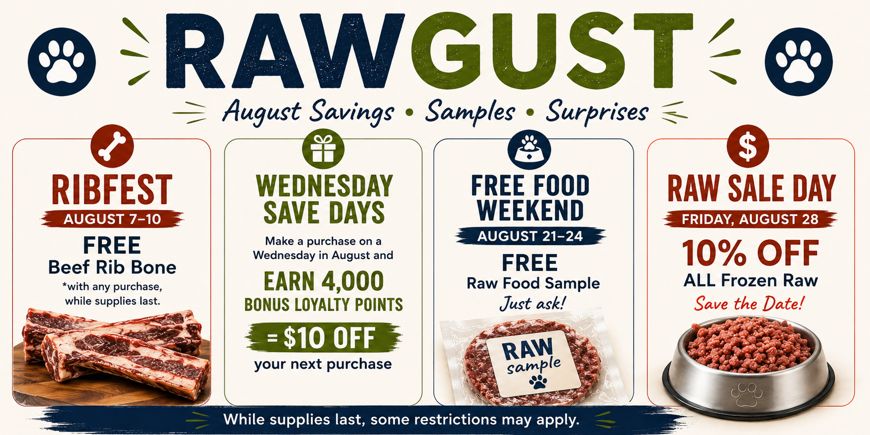 RAWGUST EVENTS