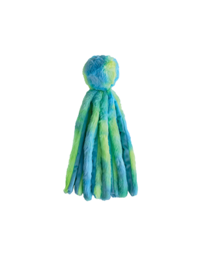 Fuzzy Wuzzy Octopus Blue/Green Toy