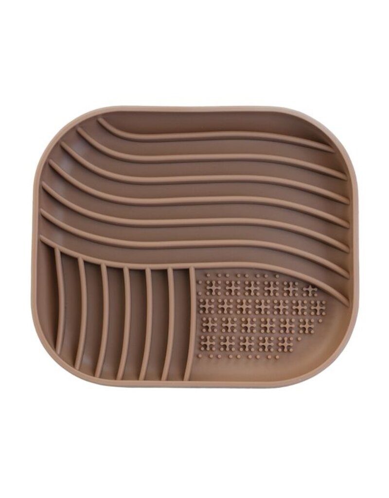 Dexypaws Silicone Slow Feeder Square Affogato